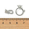 SHEGRACE Brass Fold Over Clasps XGRQ5F781-812P-3