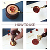CRASPIRE Sealing Wax Particles for Retro Seal Stamp DIY-CP0001-49C-7