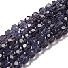 Transparent Glass Beads EGLA-A035-T10mm-D15-1