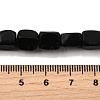 Natural Black Onyx Beads Strands G-F791-C05-5