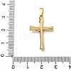 304 Stainless Steel Pendants STAS-F336-18G-02-3
