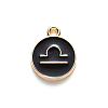 Alloy Enamel Pendants LS-X-ENAM-S124-01A-08K-2