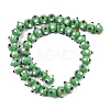 Handmade Bumpy Lampwork Beads Strands LA-CBA05D6-01-09-4