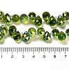Electroplate Glass Beads Strands EGLA-D030-17A-4