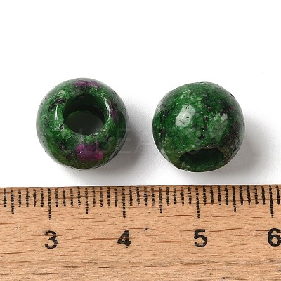 Natural Ruby in Zoisite European Beads G-N342-03H-1