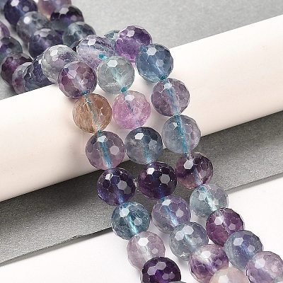 Natural Fluorite Beads Strands G-K345-A02-02A-1