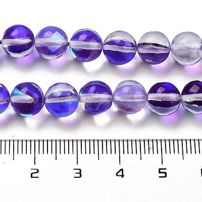 Transparent Glass Beads X-GLAA-B022-8mm-09-1