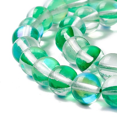 Synthetic Moonstone Beads Strands G-E573-02B-23-1