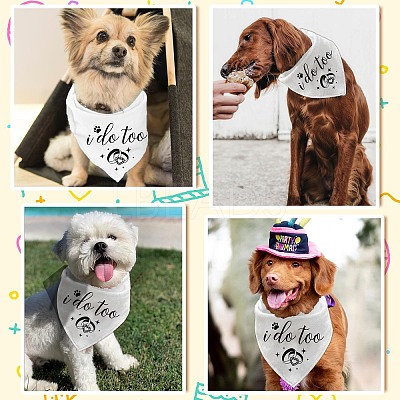 Cotton Dog's Kerchief AJEW-WH0503-097-1