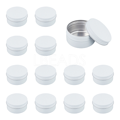 Round Aluminium Tin Cans LS-CON-WH0079-13A-1