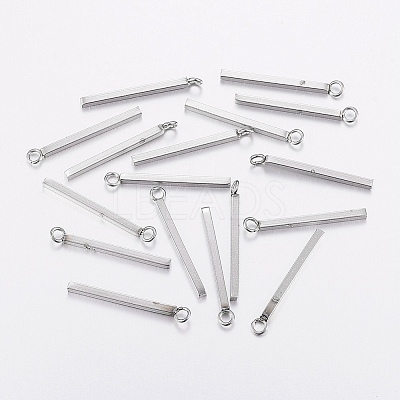 Tarnish Resistant 304 Stainless Steel Pendants LS-STAS-P186-05P-23mm-1