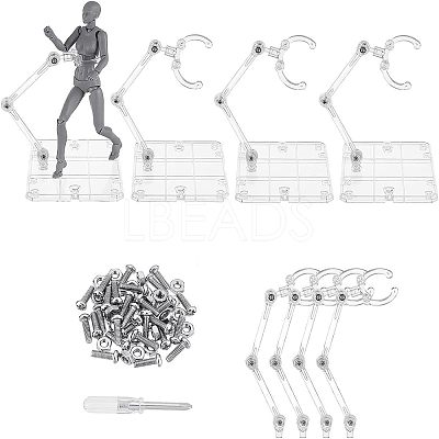 Plastic Humanoid Stand Support ODIS-FH0001-11-1