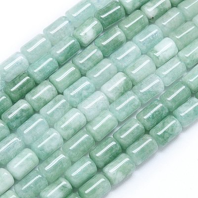 Natural Malaysia Jade Beads Strands G-B165-E12-8x12mm-1