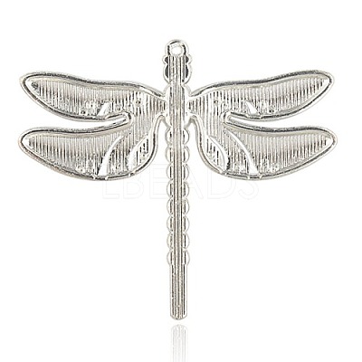 Alloy Enamel Dragonfly Big Pendants ENAM-L034-04P-1