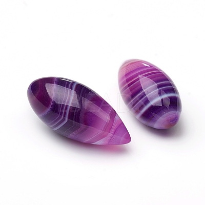 Natural Banded Agate/Striped Agate Beads G-L514-020A-1