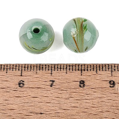 Handmade Lampwork Beads LAMP-T023-02B-07-1