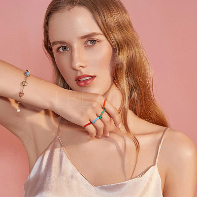 Colorful Jewerly Set SJEW-FI0001-08-1