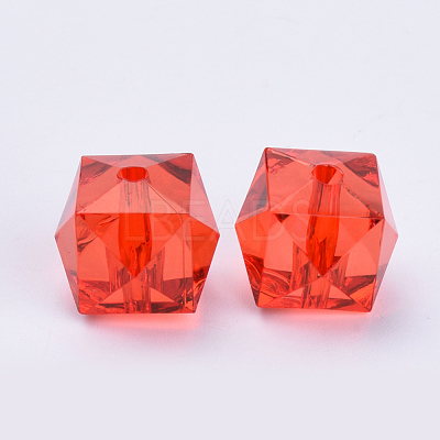 Transparent Acrylic Beads TACR-Q259-10mm-V12-1