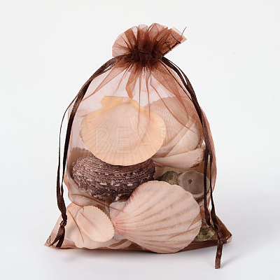 Organza Gift Bags with Drawstring OP-R016-13x18cm-12-1