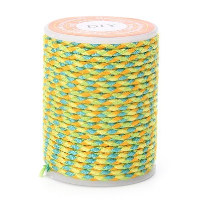 4-Ply Polycotton Cord with Metallic Thread OCOR-Z003-D28-1