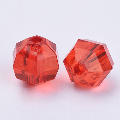 Transparent Acrylic Beads LS-TACR-Q256-8mm-V12-1