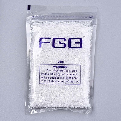 FGB 11/0 Grade A Baking Paint Glass Seed Beads SEED-S030-0101-1