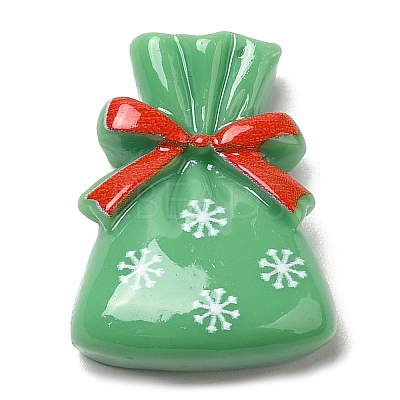 Christmas Theme Opaque Resin Cabochons LS-CRES-M022-02A-1