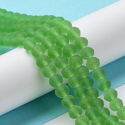 Transparent Glass Beads Strands EGLA-A034-T4mm-MD11-1
