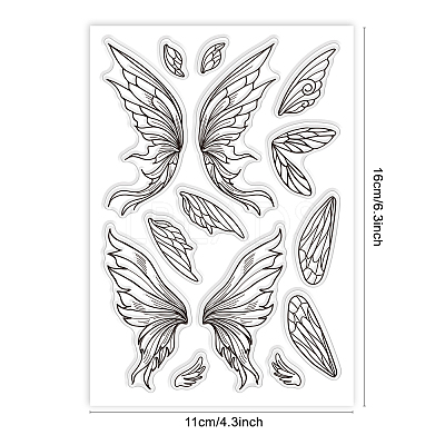 Custom Summer Theme PVC Plastic Clear Stamps DIY-WH0631-0240-1