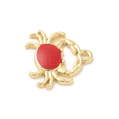 Alloy Enamel Pendants FIND-A058-08A-1