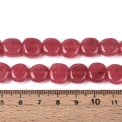 Natural White Jade Beads Strands G-N354-01A-02-1