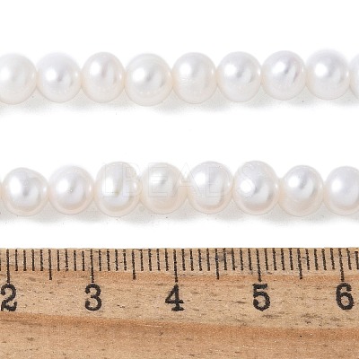 Natural Cultured Freshwater Pearl Beads Strands PEAR-I007-07O-06A-1