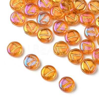 Electroplate Glass Beads EGLA-YW0005-02G-1
