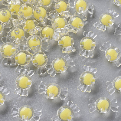 Transparent Acrylic Beads LS-TACR-S152-03A-SS2105-1