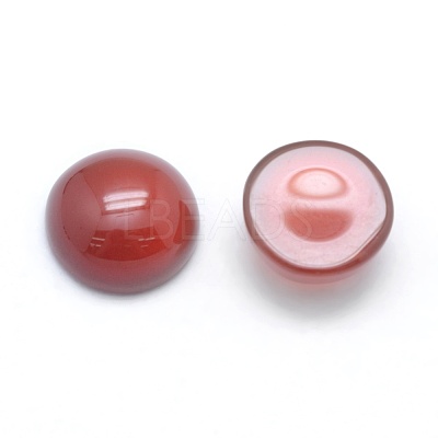 Natural Carnelian Cabochons G-E492-H-14-1