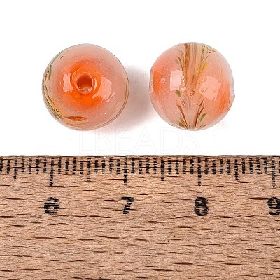 Handmade Lampwork Beads LAMP-T023-02B-01-1