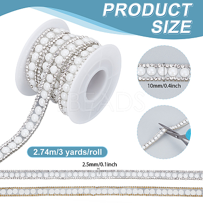 Ceramic & Glitter Resin Hotfix Rhinestone(Hot Melt Adhesive On The Back) DIY-WH0308-621A-1