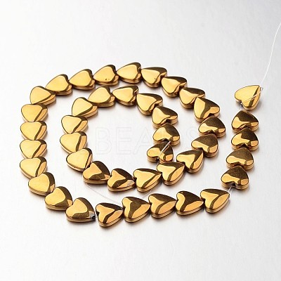 Electroplate Non-magnetic Synthetic Hematite Bead Strands G-F300-22C-03-1
