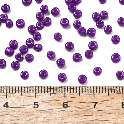 Baking Paint Glass Seed Beads SEED-S002-K11-1