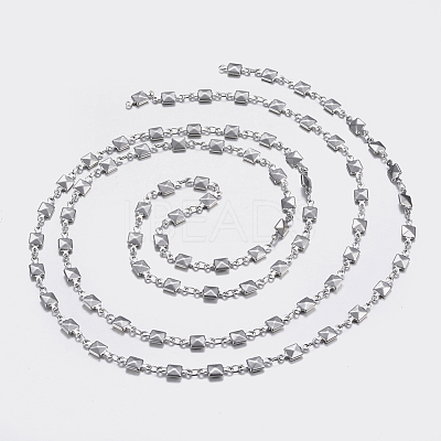 Tarnish Resistant 304 Stainless Steel Chains STAS-P197-049P-1