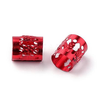 Aluminum Dreadlocks Beads Hair Decoration ALUM-R003-01-1-1