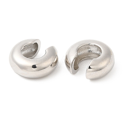 Rack Plating Brass Cuff Earrings for Women EJEW-Q770-23P-1