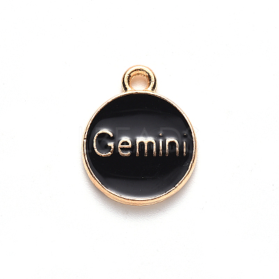 Alloy Enamel Pendants LS-X-ENAM-S124-01B-08I-1
