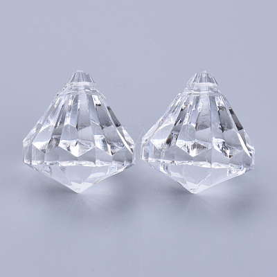 Transparent Acrylic Pendants TACR-Q260-C-V01-1