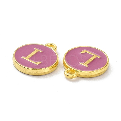 Golden Plated Alloy Enamel Charms ENAM-XCP0001-13L-1
