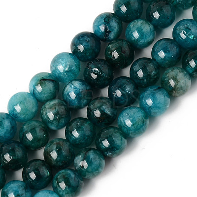 Natural Quartz Beads Strands G-R479-8mm-03-1