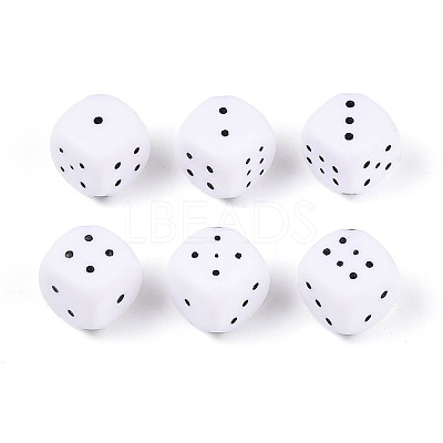 Opaque Acrylic Beads SACR-T035-19M-1