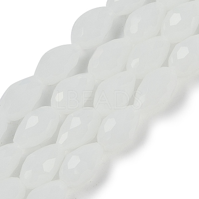 Electroplate Imitation Jade Glass Beads Strands LS-EGLA-N013-J4mm-D03-1