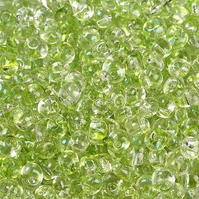 6/0 Spray Paint Fringe Glass Seed Beads X1-SEED-H003-11N-1