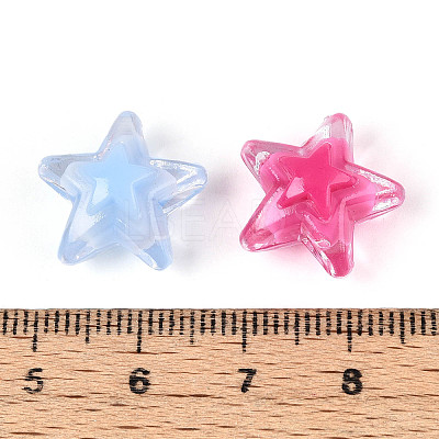 Transparent Acrylic Beads OACR-N147-03-1
